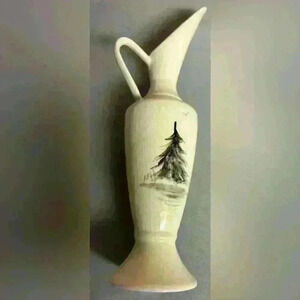 Bering Sea Vintage Originals Pitcher or Vase #1404 hand painted made in Alaska